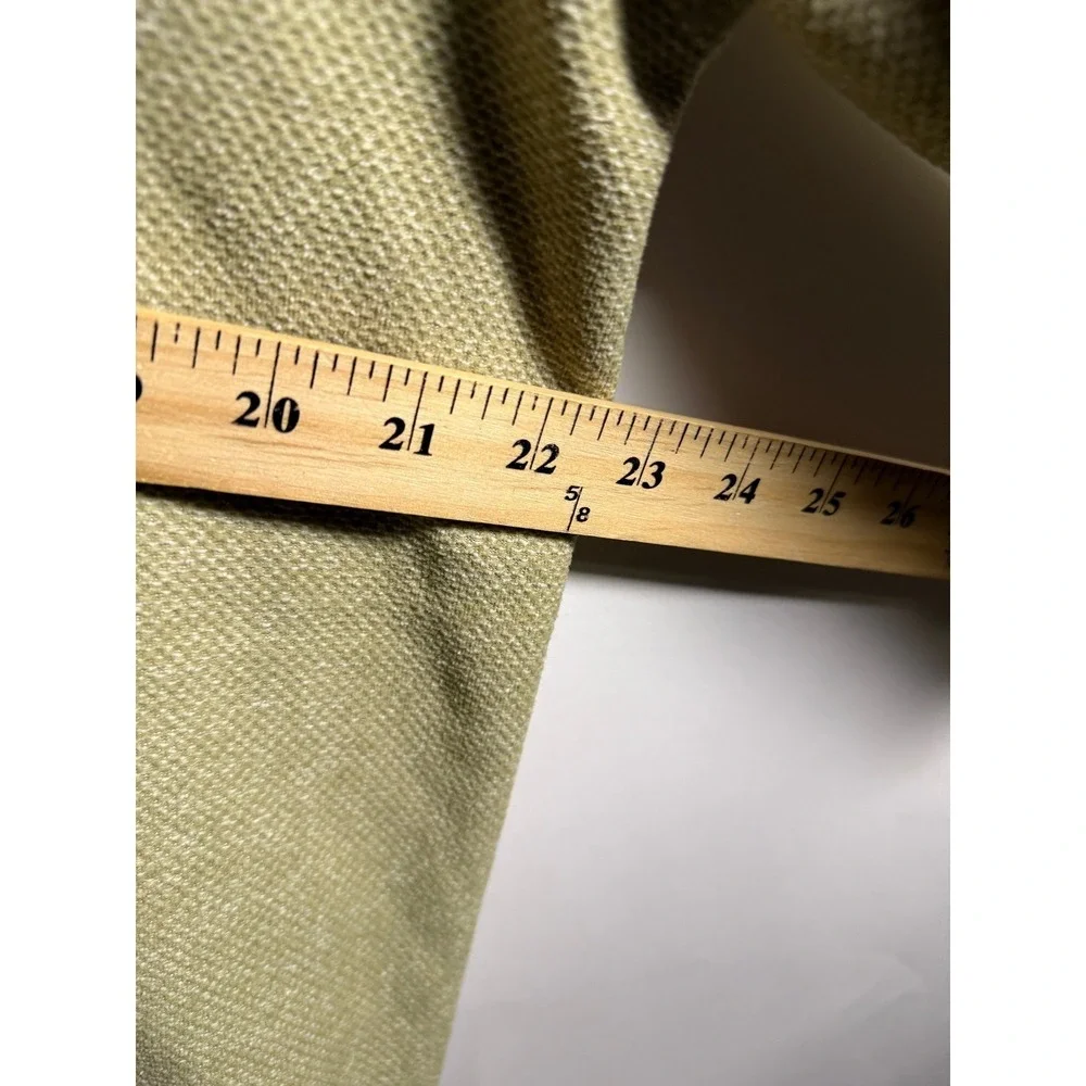 The North Face‎ Mens Large 1/4 Zip Fleece Pullover Textured Olive Green Jacket